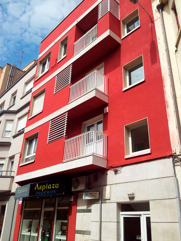 fachada rehabilitada